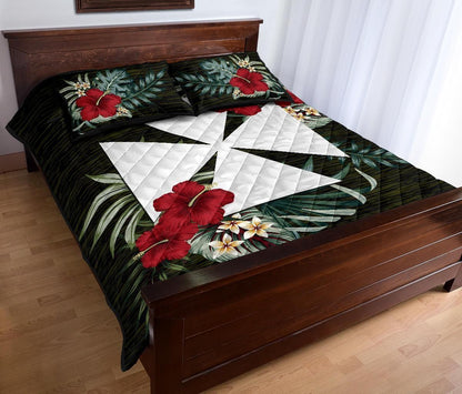 Wallis and Futuna Polynesian Quilt Bed Set - Special Hibiscus