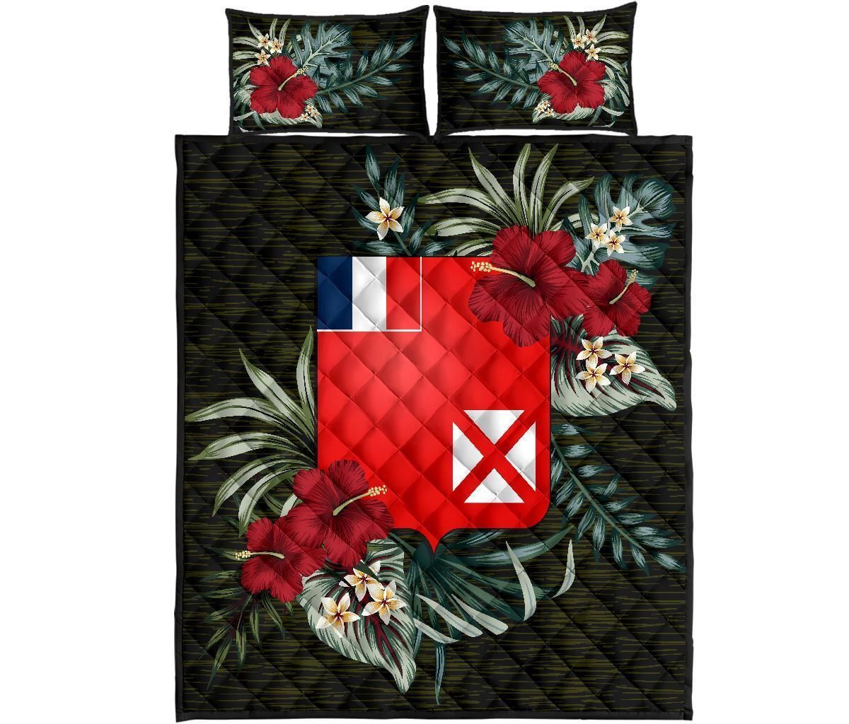 Wallis and Futuna Polynesian Quilt Bed Set - Special Hibiscus