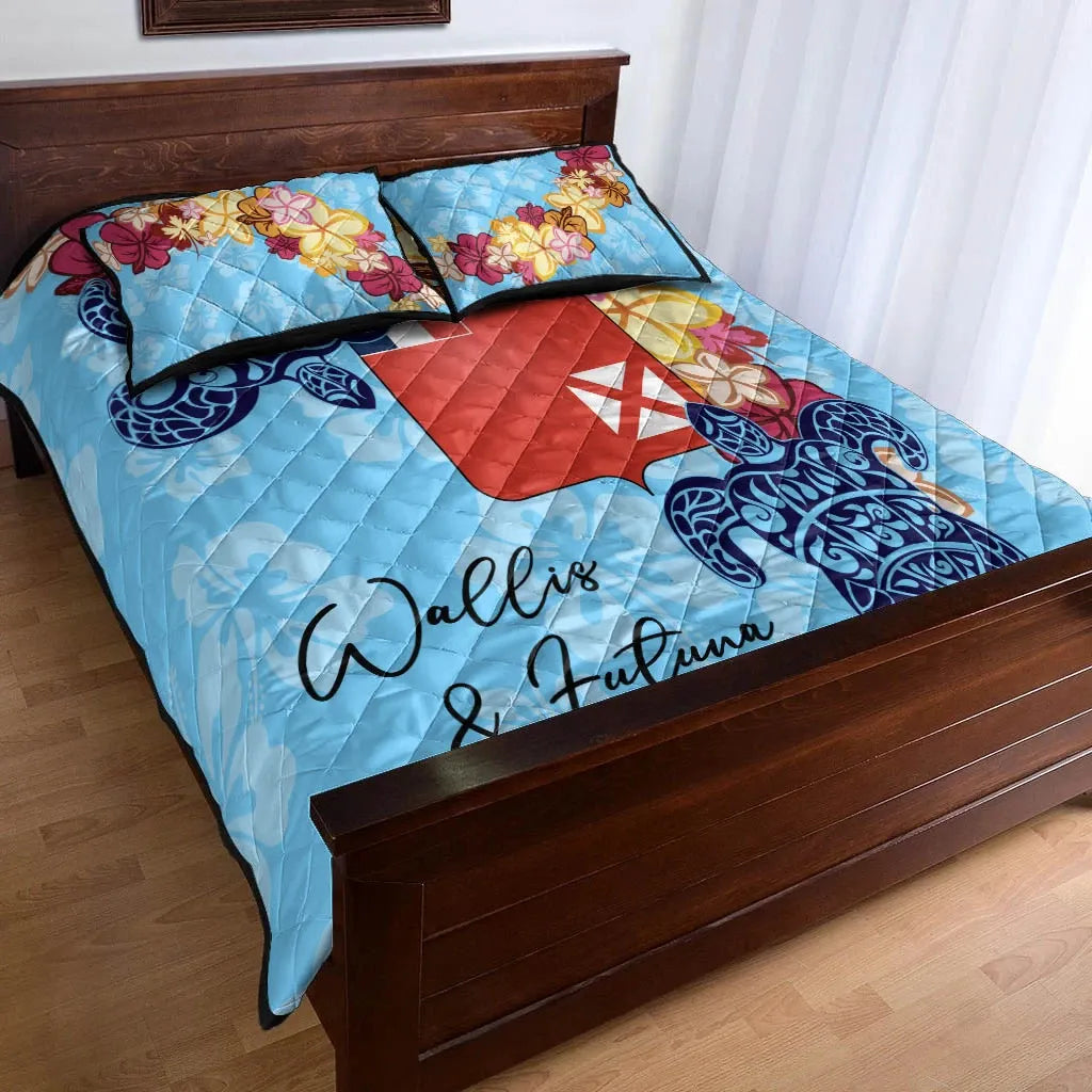 Wallis and Futuna Quilt Bed Set - Tropical Style