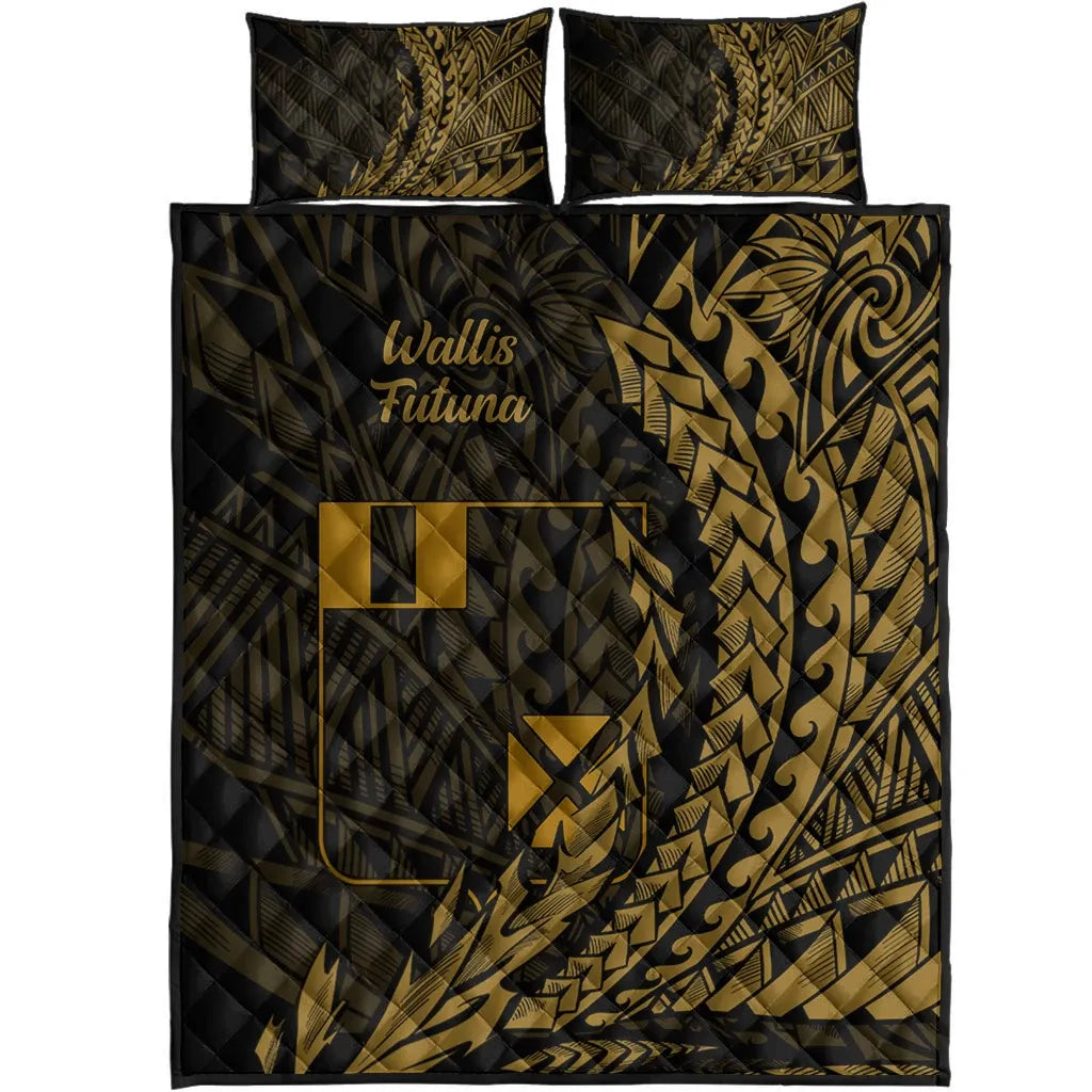 Wallis and Futuna Quilt Bed Set - Wings Style