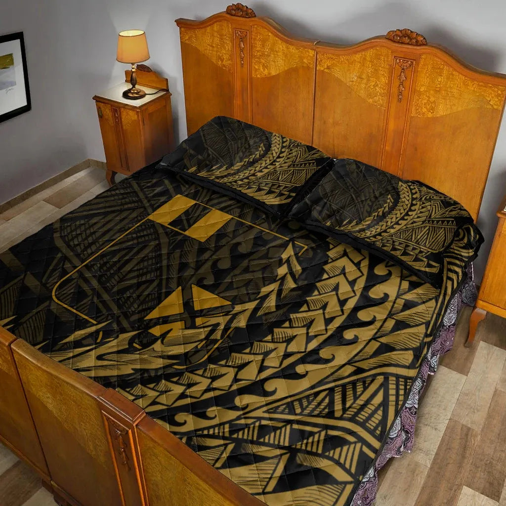 Wallis and Futuna Quilt Bed Set - Wings Style