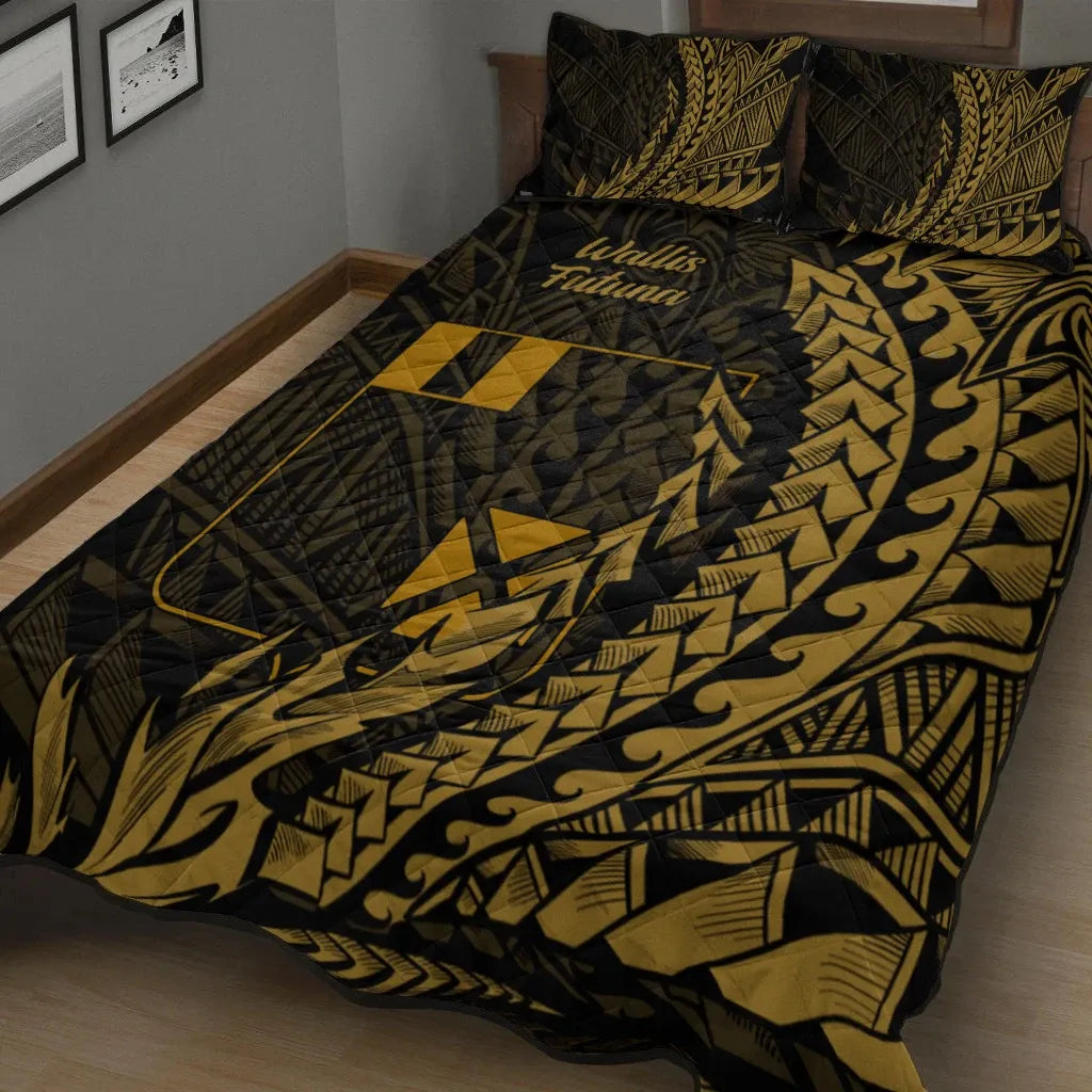 Wallis and Futuna Quilt Bed Set - Wings Style