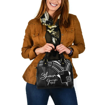 Wallis And Futuna Shoulder Handbag - Custom Personalised Cross Style
