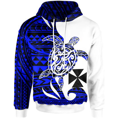 Wallis & Futuna - Custom Personalised Hoodie - Mega Turtle