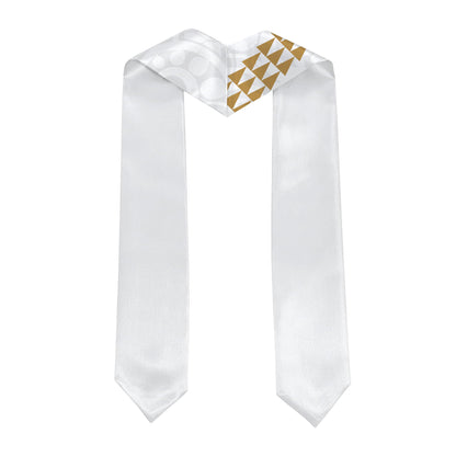 Tokelau Graduation Stole Custom Class 2026 Tribal Kakau Style