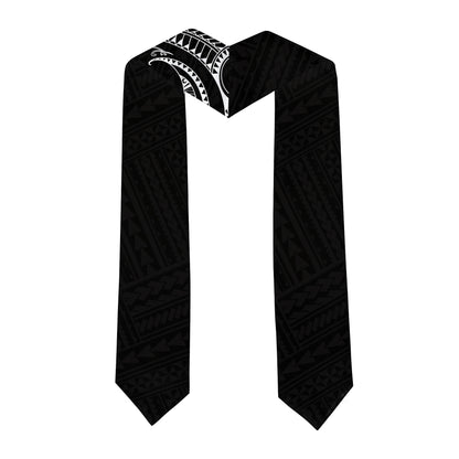 Hawaii Graduation Stole Custom Class 2026 Tribal Wave