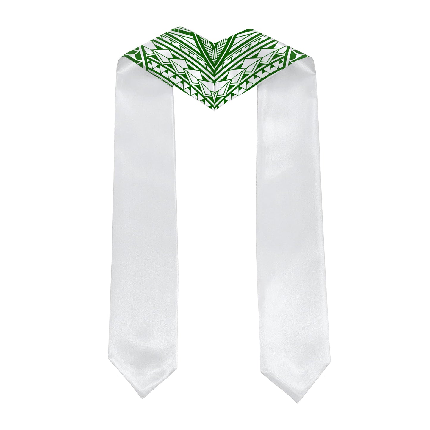 Hawaii Graduation Stole Custom 2026 Polynesian Tribal Blue Hawaiian Flag