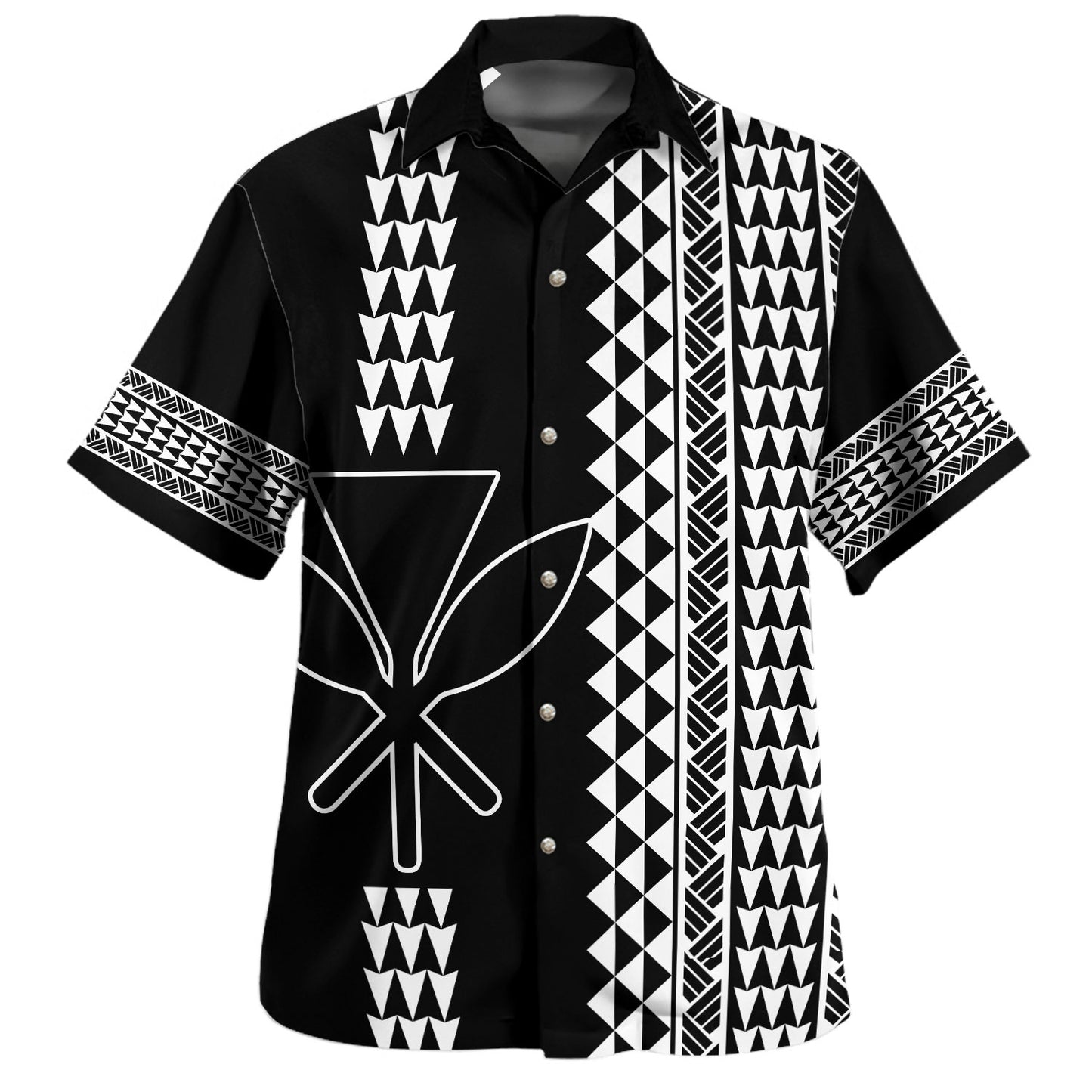 Hawaii Hawaiian Shirt Kanaka Maoli Vertical Pattern Modern Style