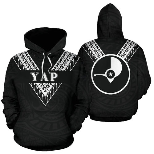 Yap All Over Hoodie - Black Sailor Style