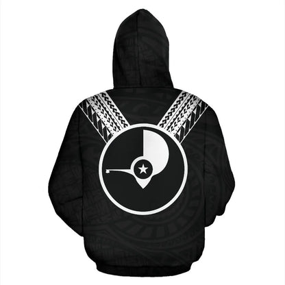Yap All Over Hoodie - Black Sailor Style