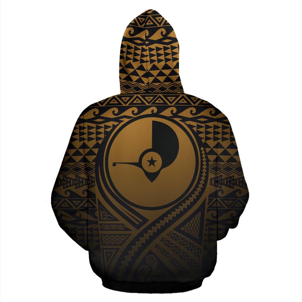 Yap All Over Hoodie Lift Up Gold