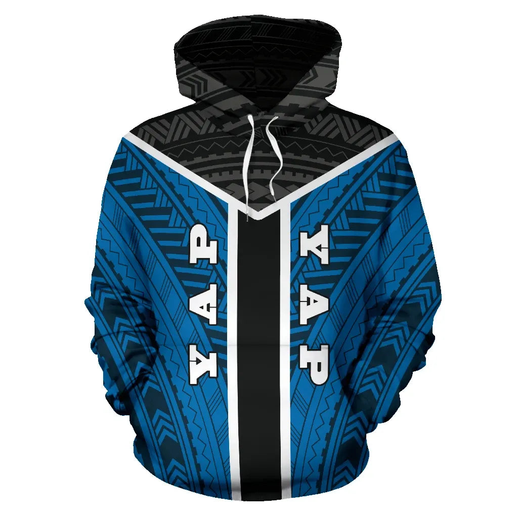 Yap All Over Hoodie - Micronesian Homeland