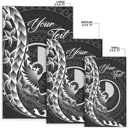 Yap Area Rug - Custom Personalised Polynesian Pattern Style