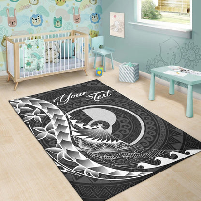 Yap Area Rug - Custom Personalised Polynesian Pattern Style