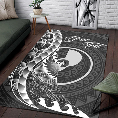 Yap Area Rug - Custom Personalised Polynesian Pattern Style