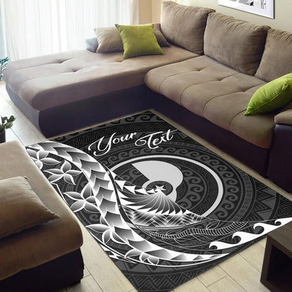 Yap Area Rug - Custom Personalised Polynesian Pattern Style