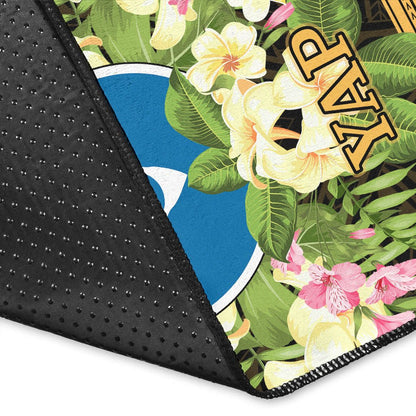 Yap Area Rug - Polynesian Gold Patterns Collection