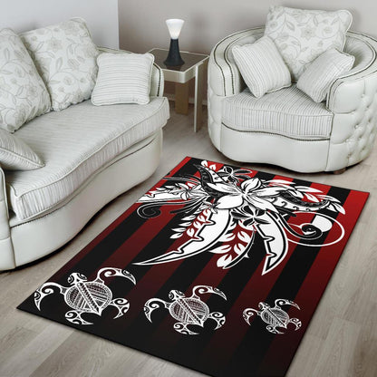 Yap Area Rug - Vertical Stripes Style
