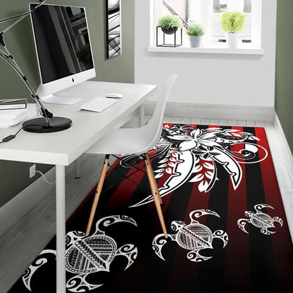 Yap Area Rug - Vertical Stripes Style