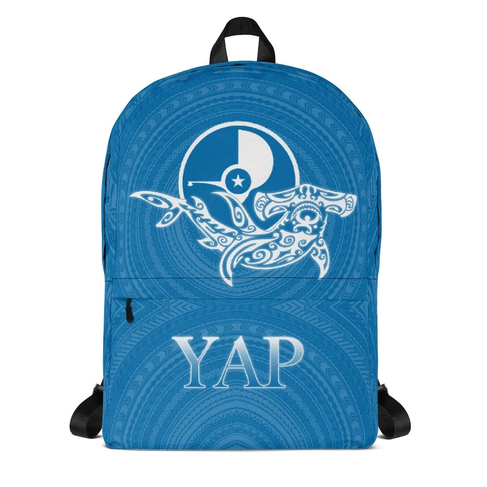 Yap Backpack - Shark With Coat Of Arms | Polynesian.co