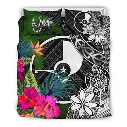 Yap Bedding Set - Turtle Plumeria Banana Leaf