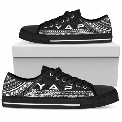 Yap Low Top Shoes - Polynesian Black Chief Version