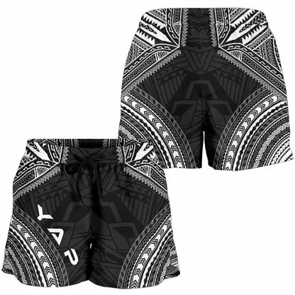 Yap Women Shorts - Polynesian Chief Black Version