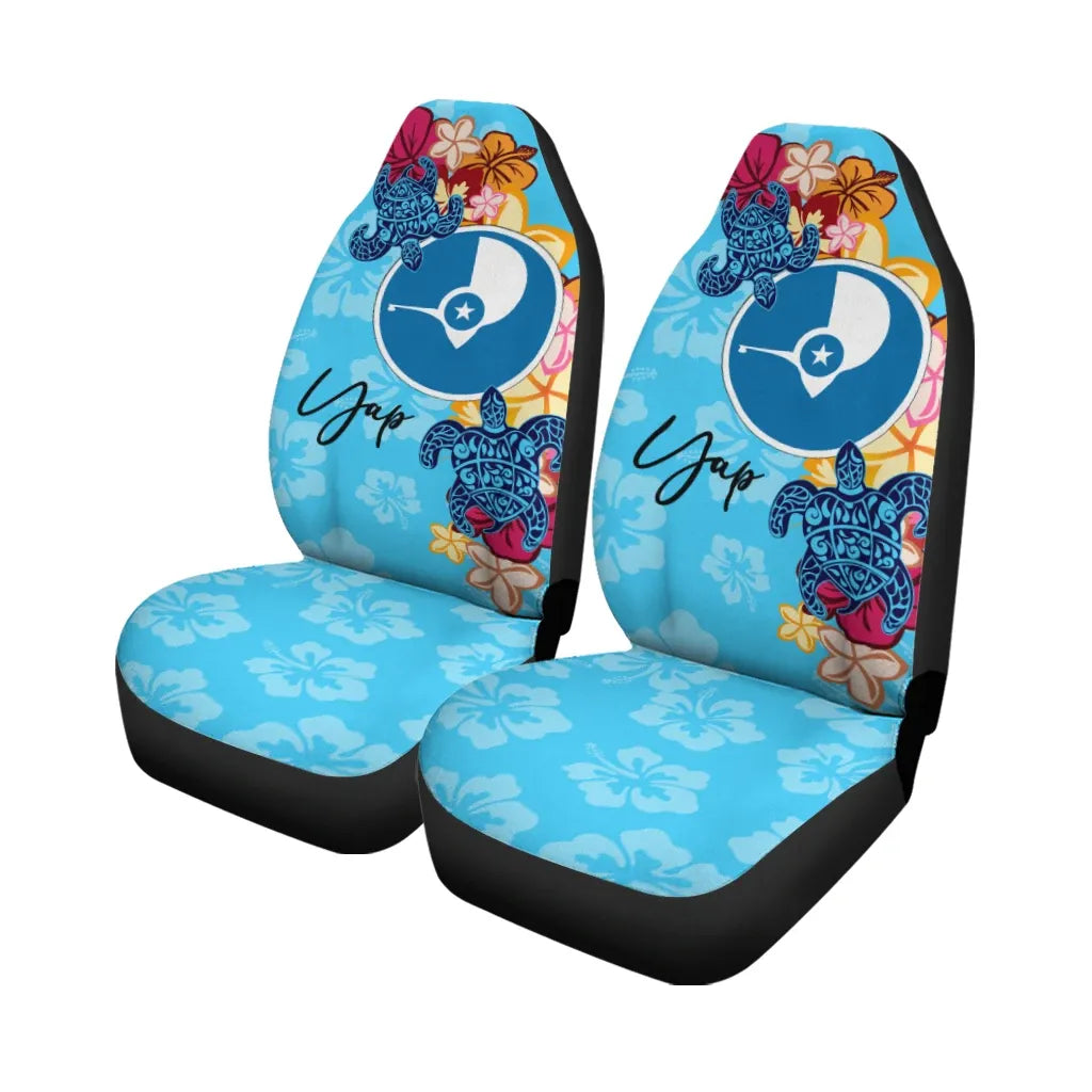 Yap Car Seat Cover - Tropical Style