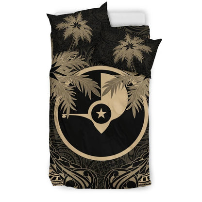 Yap Duvet Cover Set - Yap Flag Coconut (Duvet Cover)