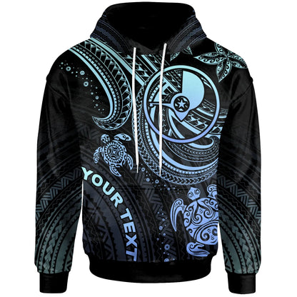 Yap Custom Personalised Hoodie - Blue Turtle