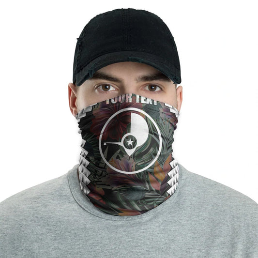Yap Custom Personalised Neck Gaiter - Polynesian Chain