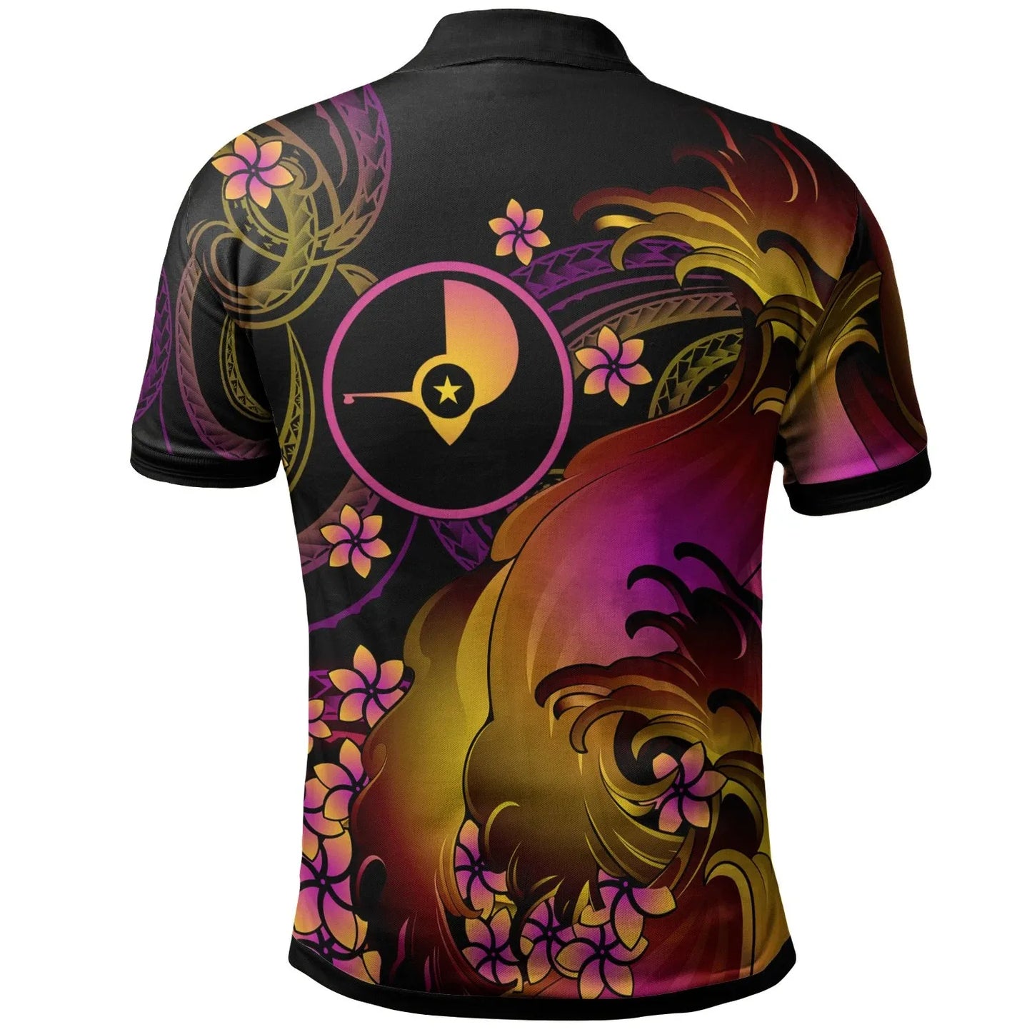 Yap  Custom Personalised Polo Shirt - Yap in wave