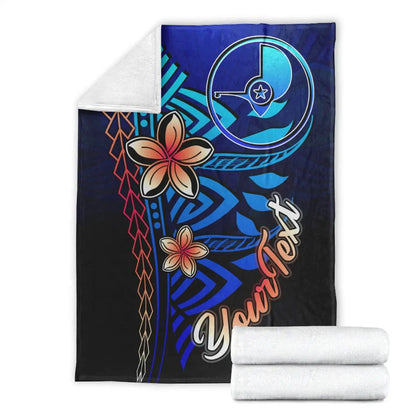 Yap Custom Personalised Premium Blanket - Vintage Tribal Mountain