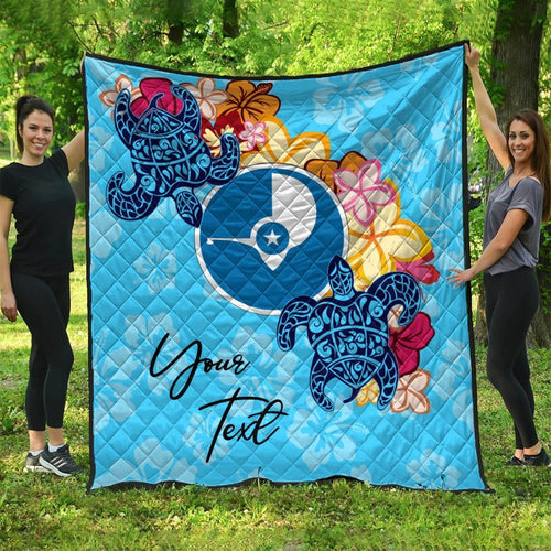 Yap Custom Personalised Premium Quilt - Tropical Style