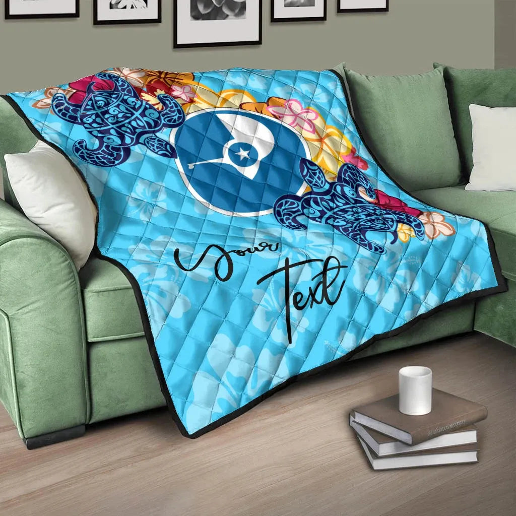 Yap Custom Personalised Premium Quilt - Tropical Style
