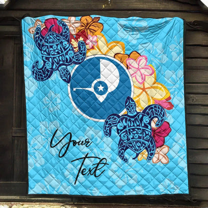 Yap Custom Personalised Premium Quilt - Tropical Style