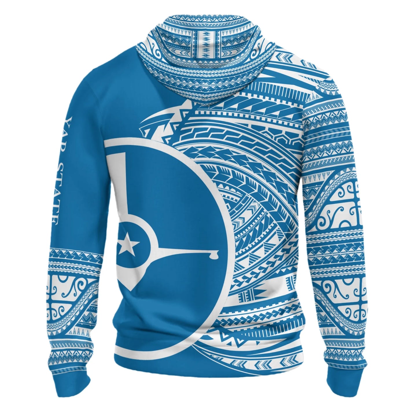 Yap Hoodie - Micronesia Patterns With Coat Of Arms
