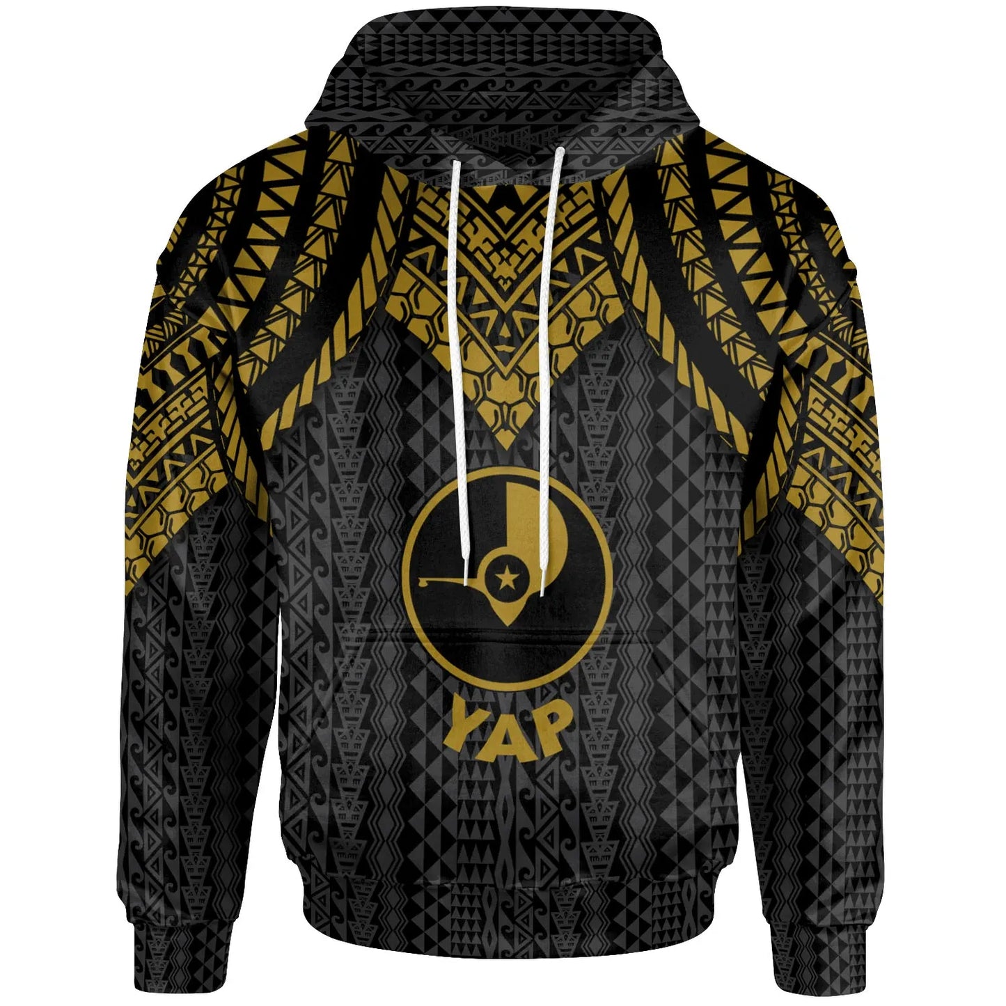 Yap Hoodie - Polynesian Armor Style Gold