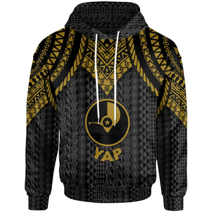 Yap Hoodie - Polynesian Armor Style Gold