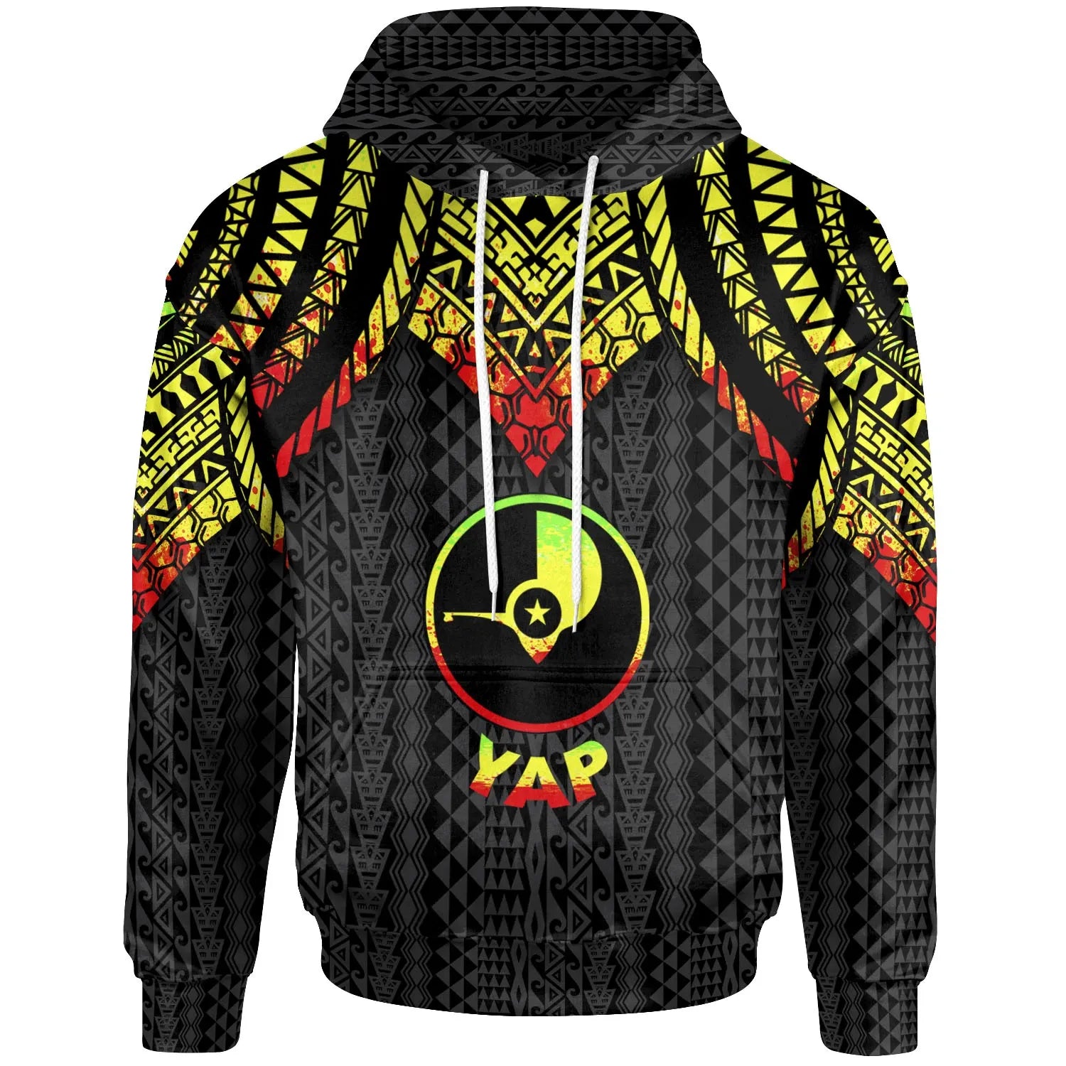 Yap Hoodie - Polynesian Armor Style Reagge