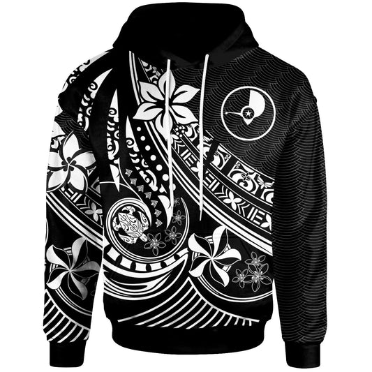 Yap Hoodie - The Flow Of The Ocean White