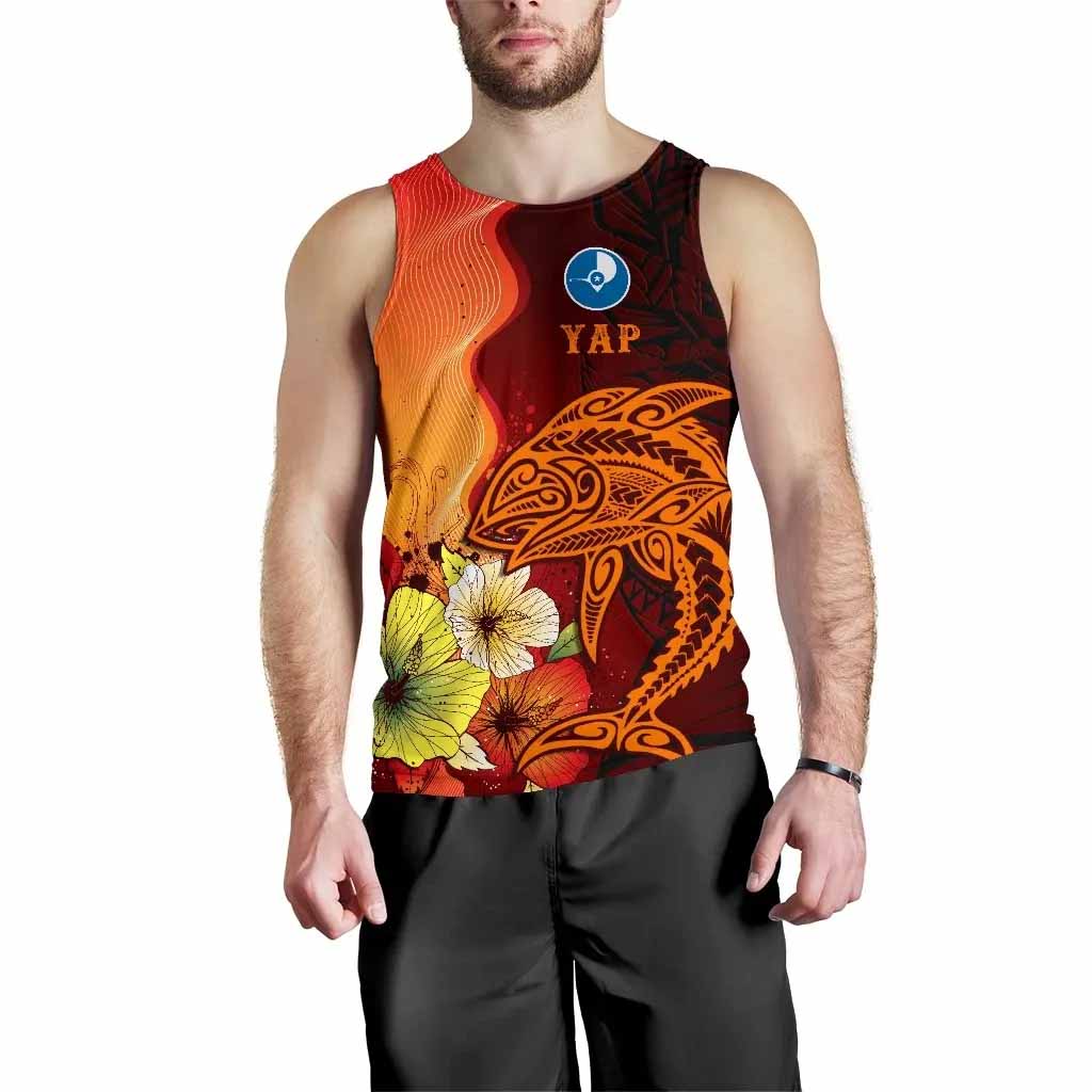 Yap Men Tank Top - Tribal Tuna Fish