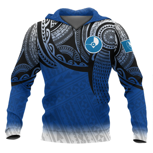 Yap Micronesia Hoodie - Tattoo Pattern