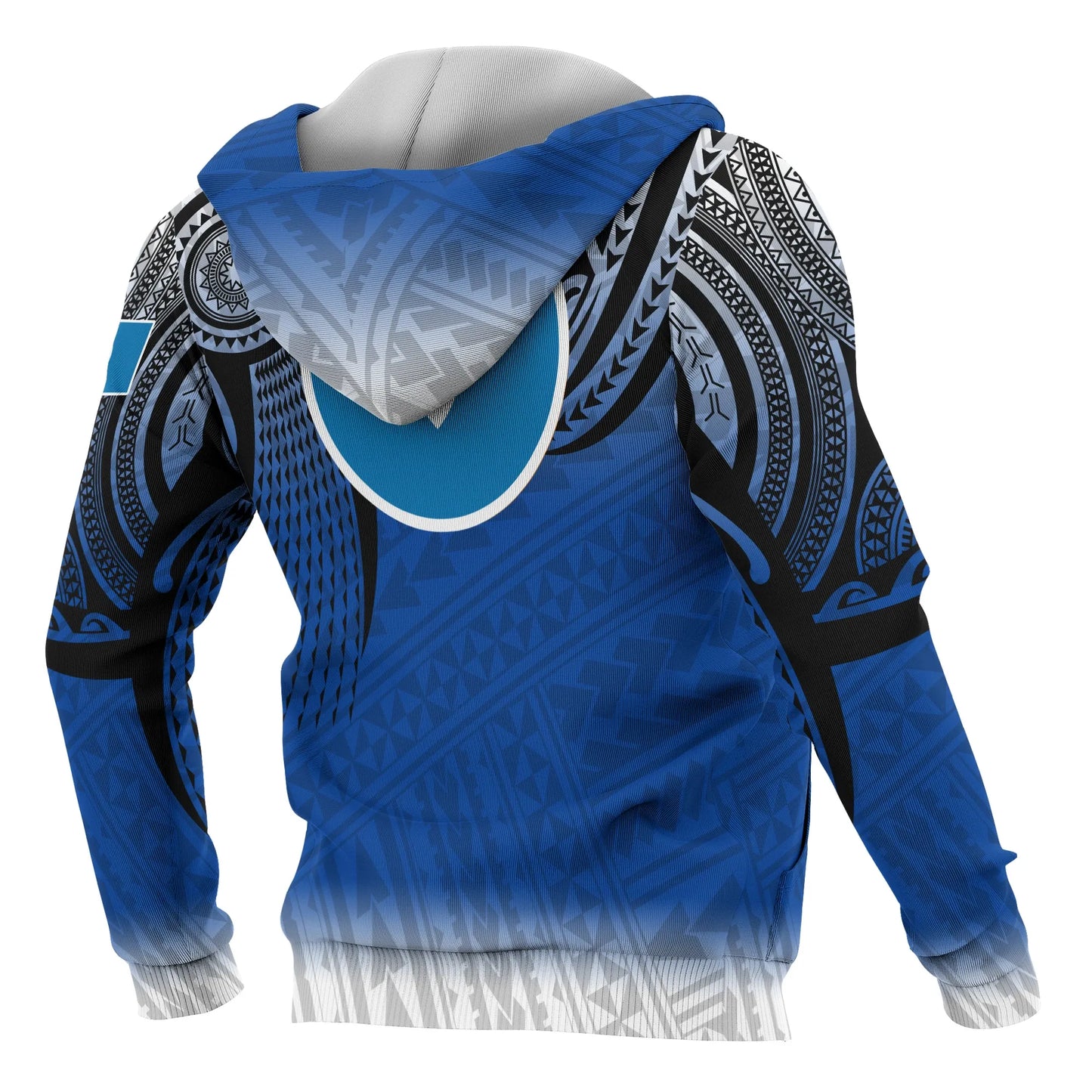 Yap Micronesia Hoodie - Tattoo Pattern