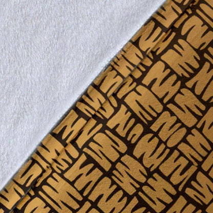 Yap Micronesia Premium Blanket Gold - Turtle With Hook