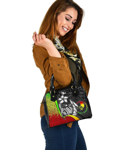 Yap Micronesia Shoulder Handbag Reggae - Turtle With Hook