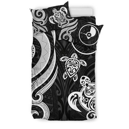 Yap Micronesian Bedding Set - White Tentacle Turtle