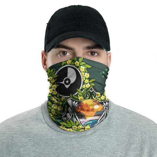 Yap Neck Gaiter - Ti Leaf Lei Turtle