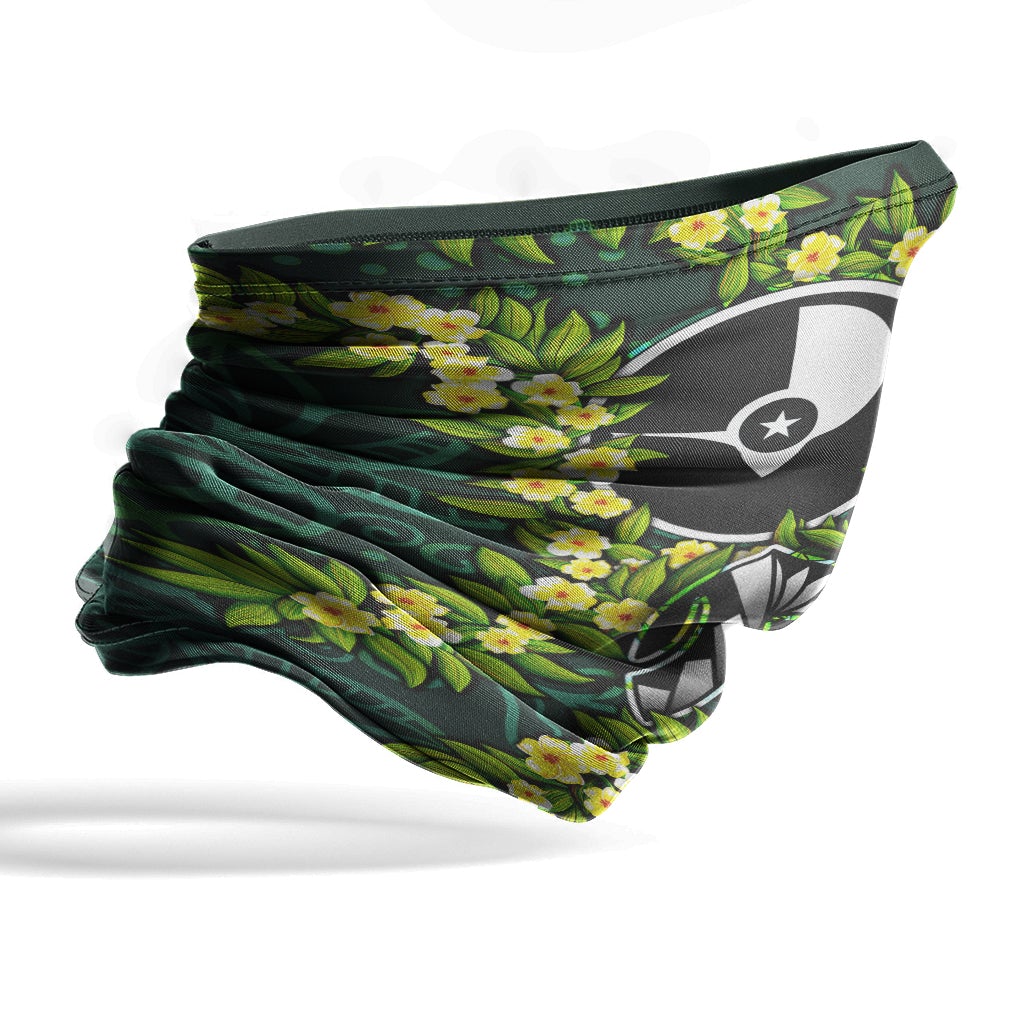 Yap Neck Gaiter - Ti Leaf Lei Turtle