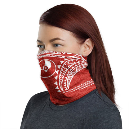 Yap Neck Gaiter - Tribal Pattern Red